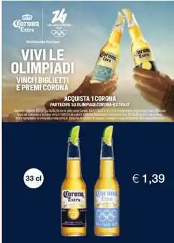 Coop Corona Extra offerta