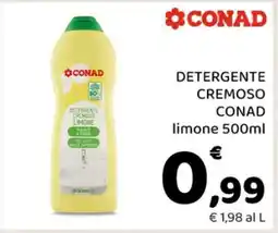 Conad DETERGENTE CREMOSO CONAD offerta