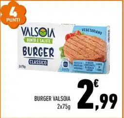 Conad BURGER VALSOIA offerta