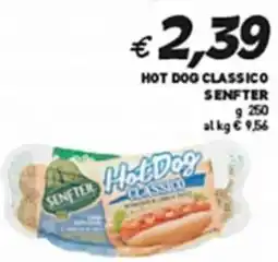 Coal Hot dog classico SENFTER offerta