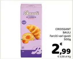 Conad Croissant Bauli offerta