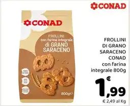 Conad FROLLINI DI GRANO SARACENO CONAD offerta
