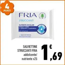 Conad SALVIETTINE STRUCCANTI FRIA offerta