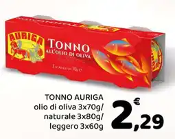Conad TONNO AURIGA offerta