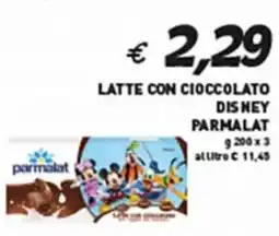 Coal Latte con cioccolato disney PARMALAT offerta