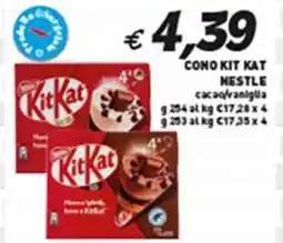 Coal Cono kit kat NESTLE offerta