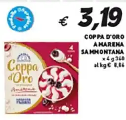 Coal Coppa d'oro amarena SAMMONTANA x4 offerta