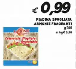 Coal Piadina sfogliata ARMONIE FRAGRANTI offerta