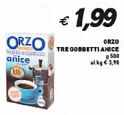 Coal Orzo tre gobbetti ANICE offerta