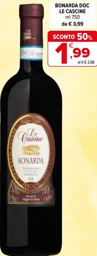Iperal Bonarda doc le cascine offerta