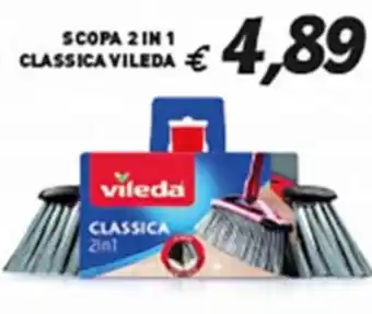 Coal Scopa 2 in 1 classica VILEDA offerta