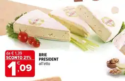 Iperal Brie president offerta