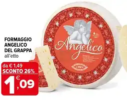 Iperal Formaggio angelico del grappa offerta