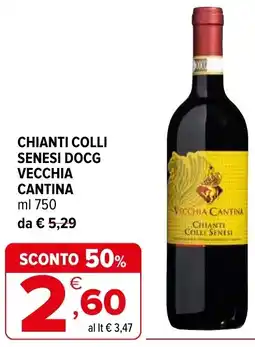 Iperal Chianti colli senesi docg vecchia cantina offerta