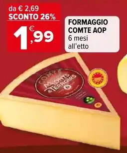 Iperal Formaggio comte AOP offerta