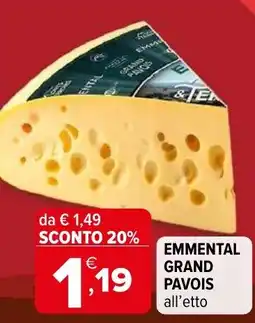 Iperal Emmental GRAND PAVOIS offerta