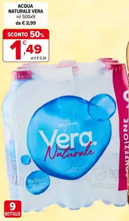 Iperal Acqua naturale vera offerta