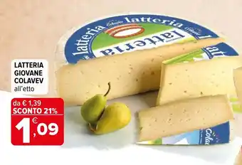 Iperal Latteria giovane COLAVEV offerta