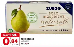 Iperal Succhi zuegg offerta