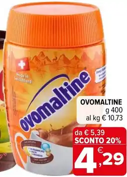 Iperal Ovomaltine offerta