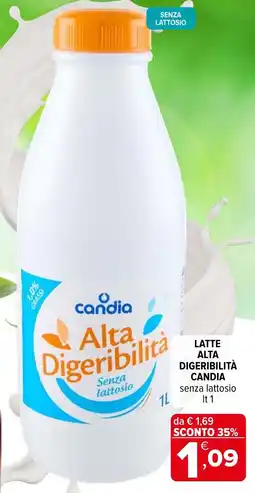 Iperal Latte alta digeribilità CANDIA offerta