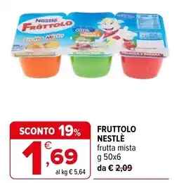 Iperal Fruttolo NESTLÈ offerta