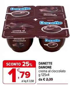 Iperal Danette DANONE offerta