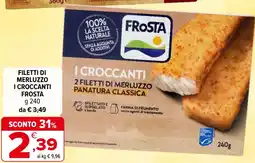 Iperal Filetti di merluzzo i croccanti FROSTA offerta