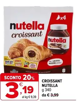 Iperal Croissant NUTELLA offerta