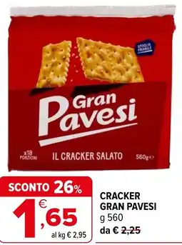 Iperal Cracker gran PAVESI offerta
