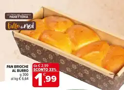 Iperal Pan brioche al burro offerta