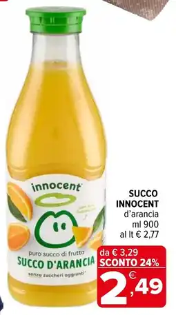 Iperal Succo INNOCENT offerta