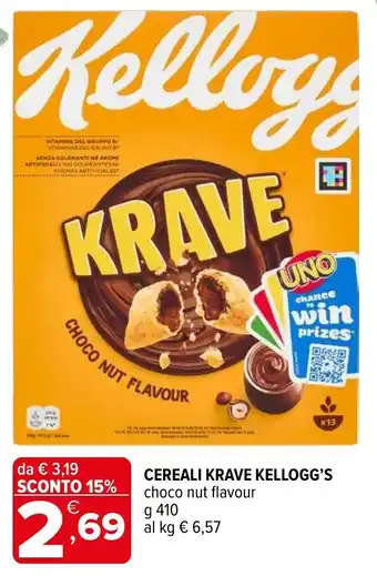 Iperal Cereali krave KELLOGG'S offerta