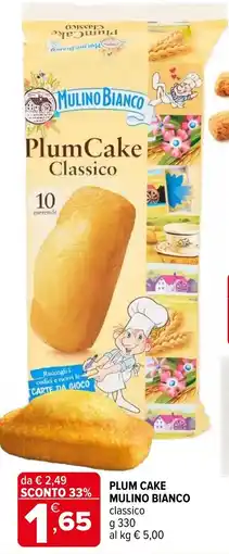 Iperal Plum cake MULINO BIANCO offerta