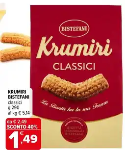 Iperal Krumiri BISTEFANI offerta