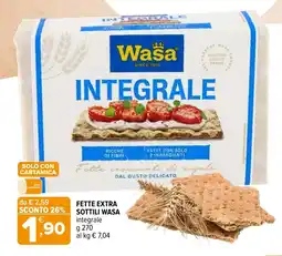 Iperal Fette extra sottili WASA offerta