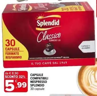 Capsule compatibili nespresso SPLENDID