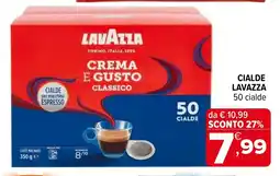 Iperal Cialde LAVAZZA 50 cialde offerta