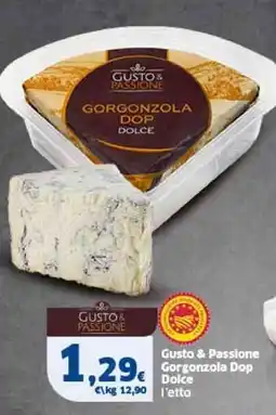 Sigma Gusto & Passione Gorgonzola Dop Dolce offerta