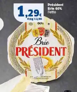 Sigma Président Brie 60% l'etto offerta