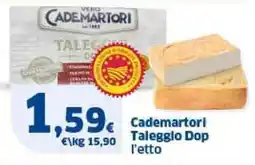 Sigma Cademartori Taleggio Dop l'etto offerta