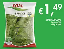 Coal Spinaci COAL offerta
