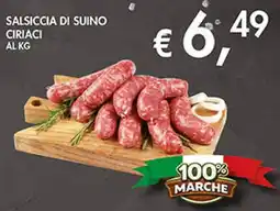 Coal Salsiccia di suino ciriaci offerta