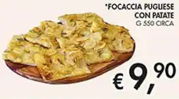 Coal Focaccia pugliese con patate offerta