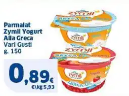 Sigma Parmalat Zymil Yogurt Alla Greca offerta