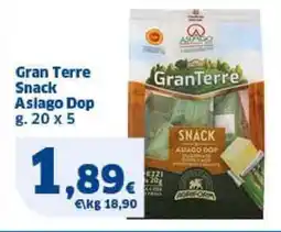 Sigma Gran Terre Snack Asiago Dop offerta