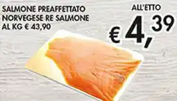 Coal Salmone preaffettato norvegese re salmone offerta