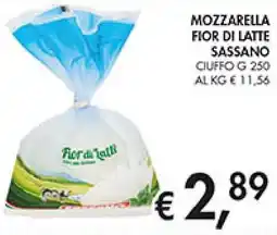 Coal Mozzarella fior di latte sassano offerta