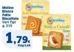 Sigma Mulino Blanco Fette Biscottate offerta