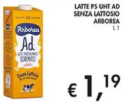 Coal Latte ps uht ad senza lattosio ARBOREA offerta